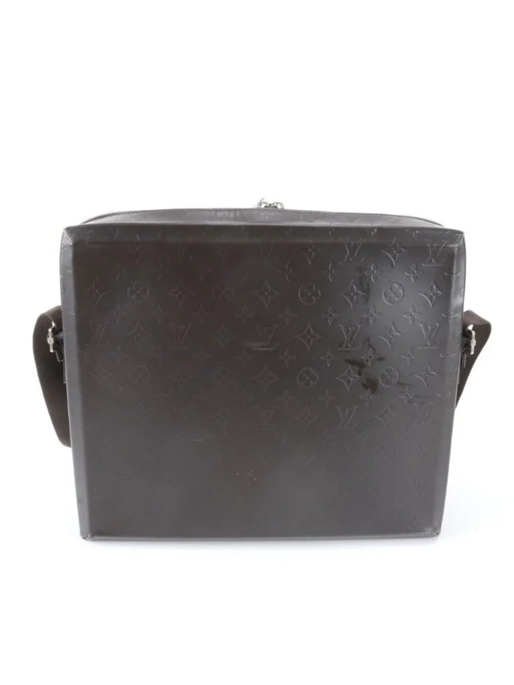 Louis Vuitton Monogram Glace Steve Leather Shoulder Bag Crossbody Business